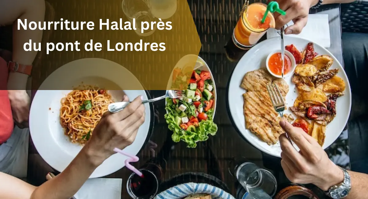 Nourriture Halal près du pont de Londres