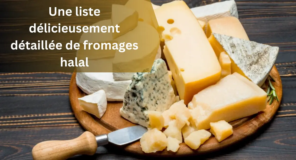 Une liste délicieusement détaillée de fromages halal