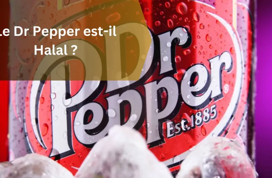 Le Dr Pepper est-il Halal