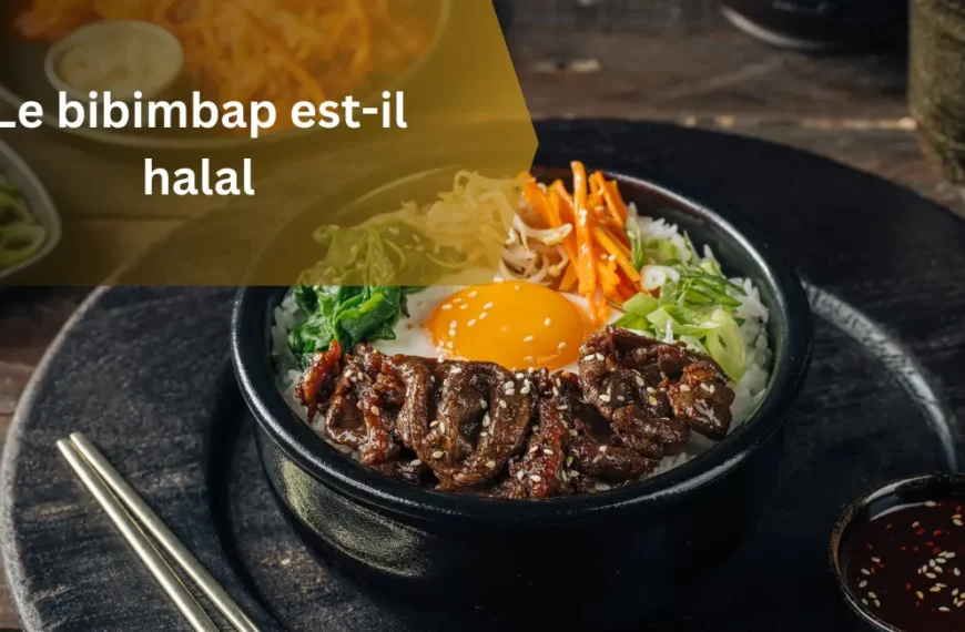 Le bibimbap est-il halal