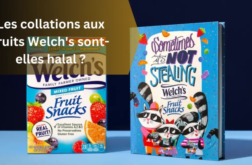 Les collations aux fruits Welch's sont-elles halal