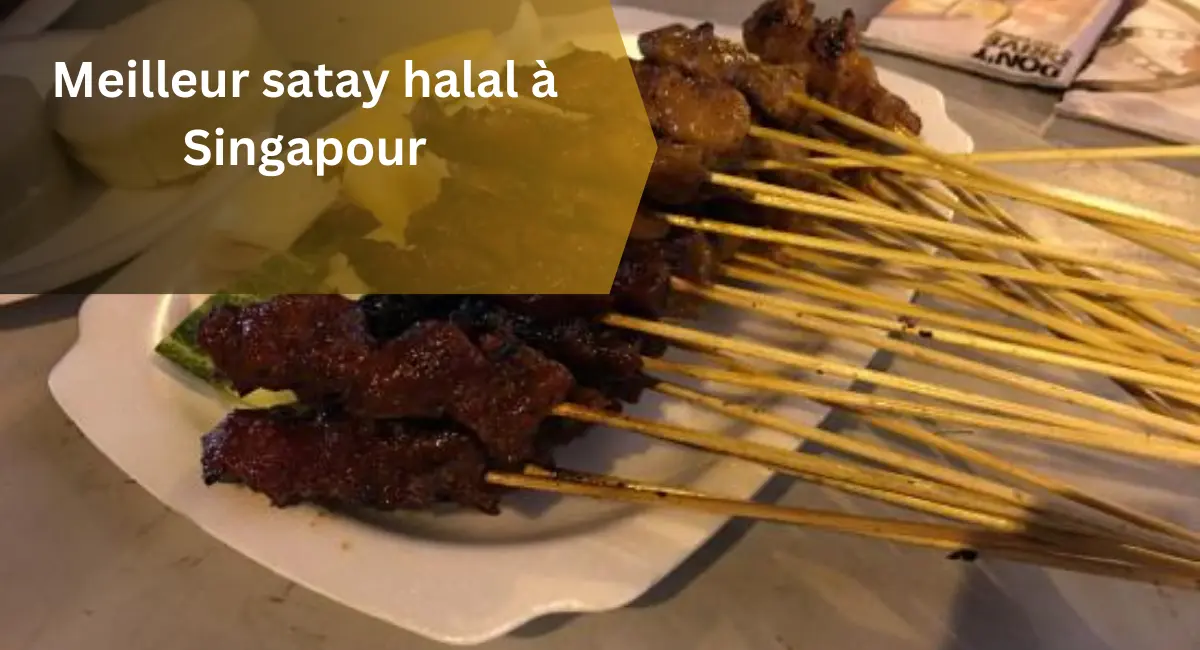 Meilleur satay halal à Singapour