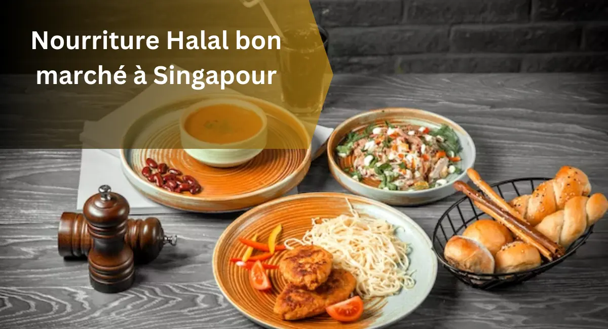 Nourriture Halal bon marché à Singapour