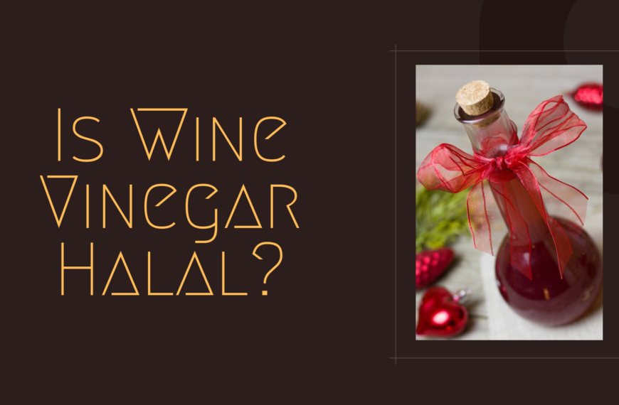 Le vinaigre de vin est-il halal ?